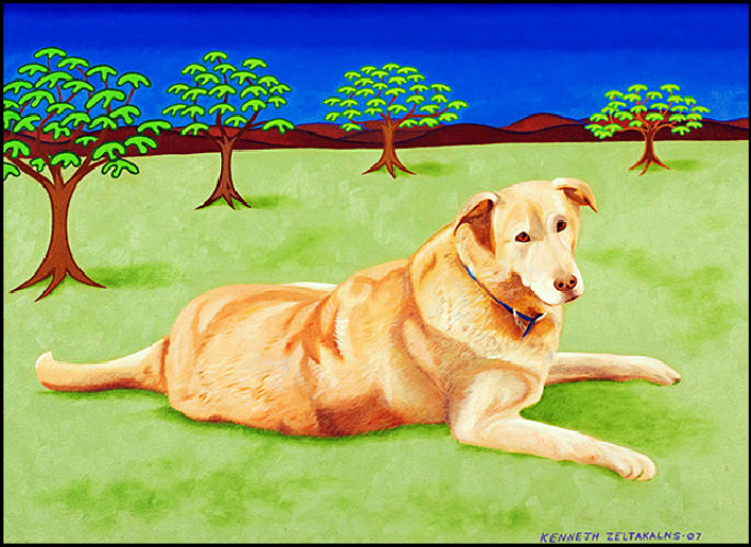 Sammy - Oil on canvas, 18" x 24", 2007
